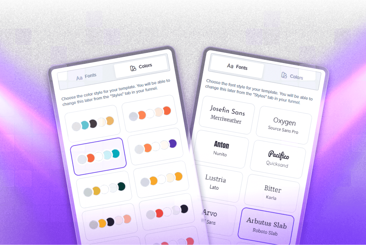 Generate styles and font combinations, ensuring a visually stunning and cohesive look that perfectly matches your brand.